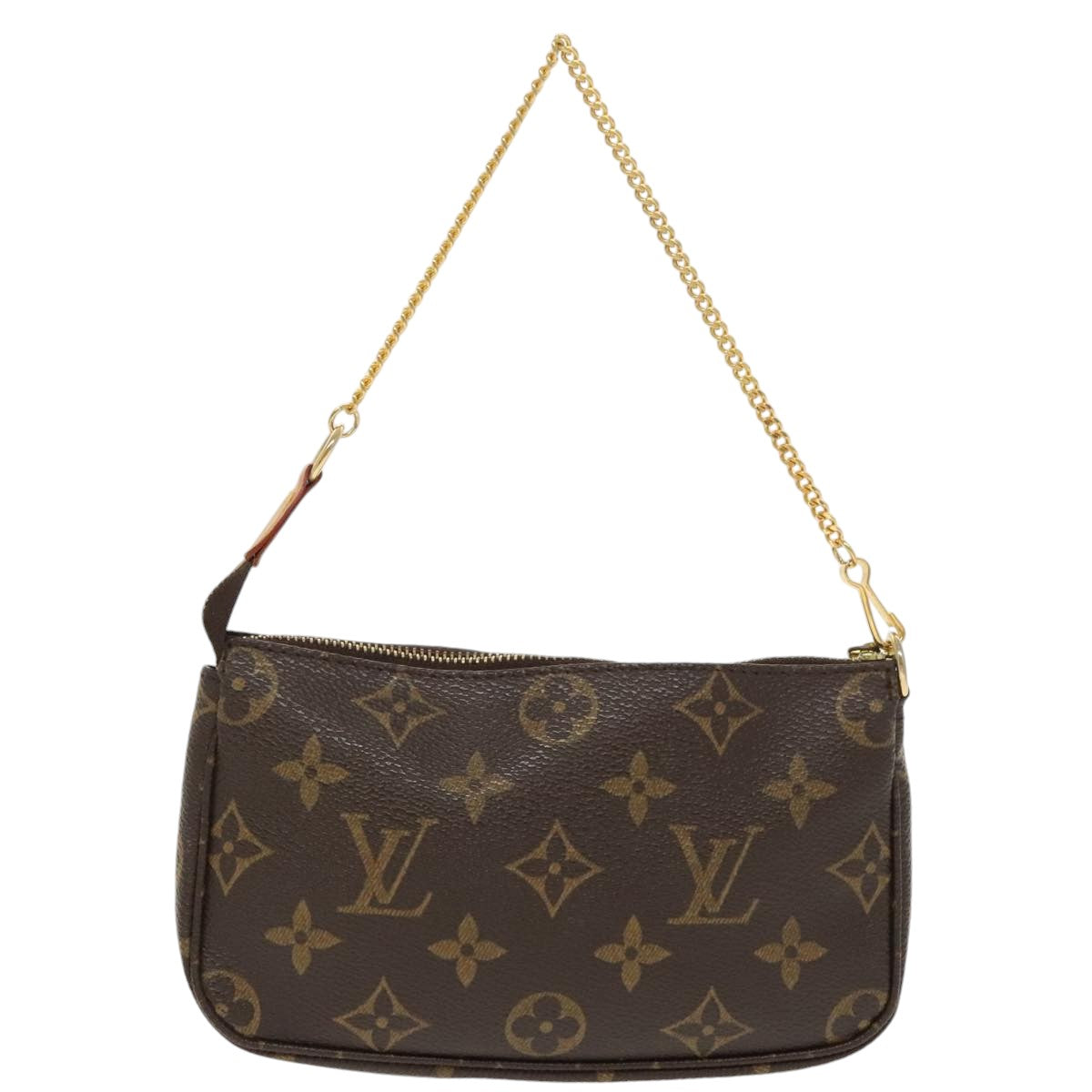 LOUIS VUITTON Monogram Mini Pochette Accessoires Pouch M58009 LV Auth 99008