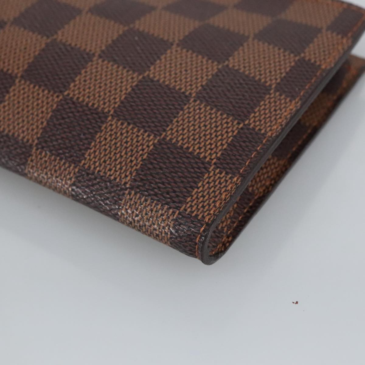 LOUIS VUITTON Damier Ebene Marais Pouch Pouch LV Auth 99010