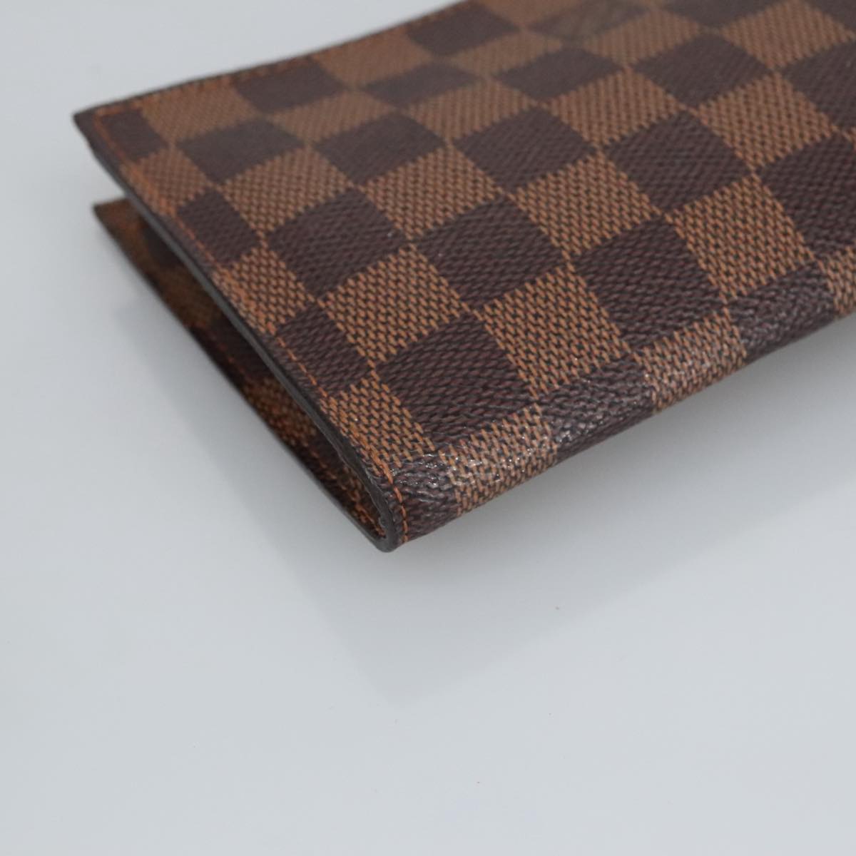 LOUIS VUITTON Damier Ebene Marais Pouch Pouch LV Auth 99010