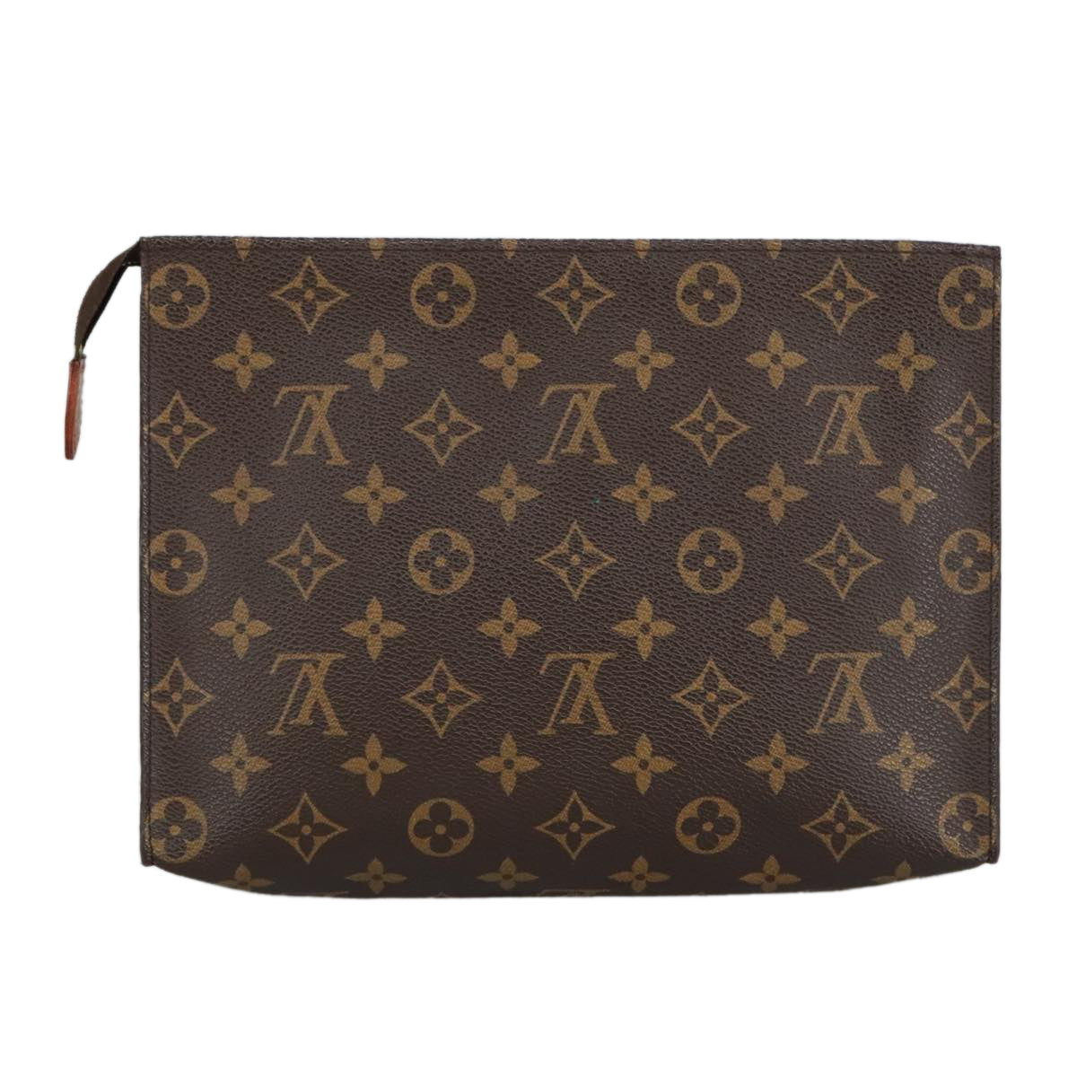 LOUIS VUITTON Monogram Poche Toilette 26 Pouch M47542 LV Auth 99011