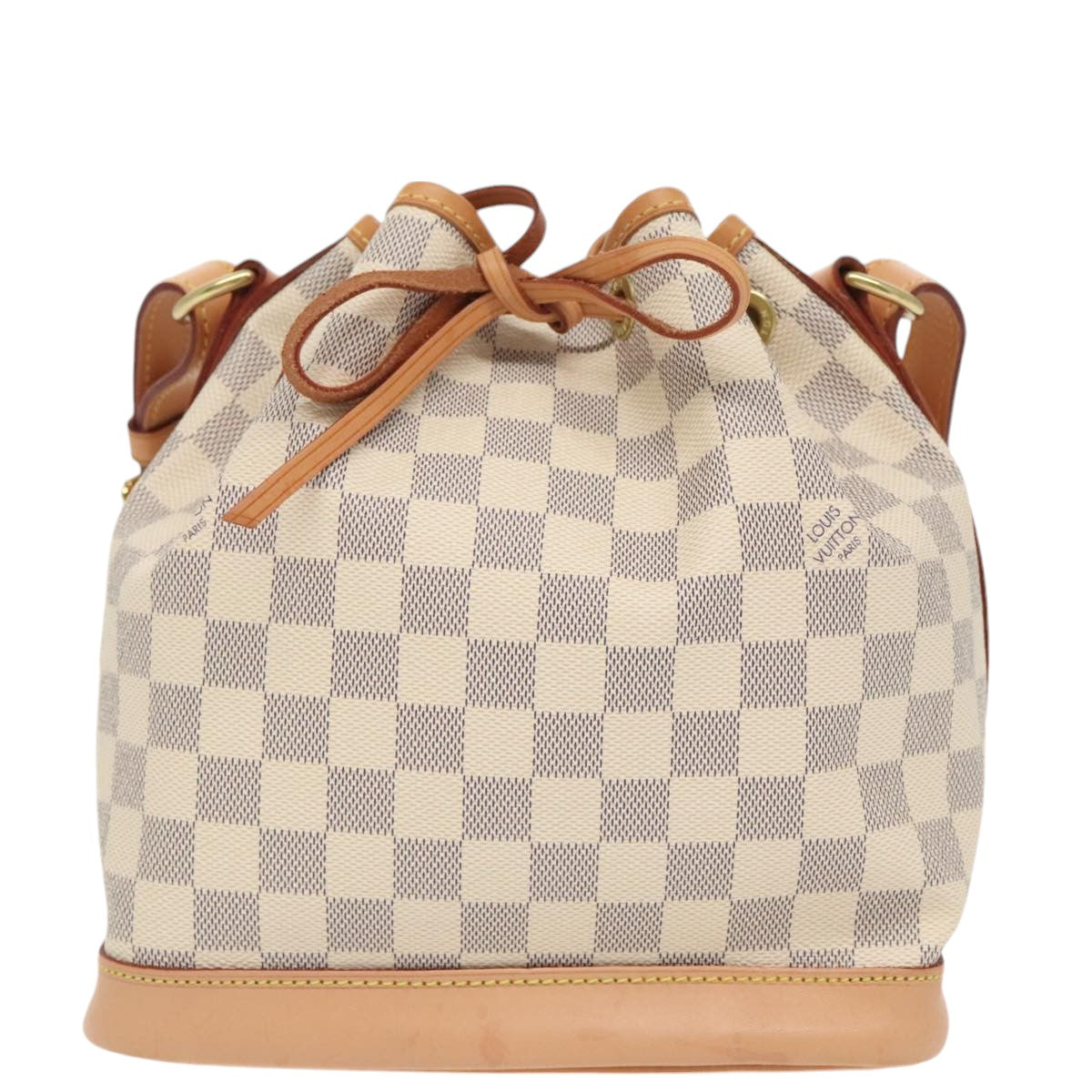 LOUIS VUITTON Damier Azur Noe BB Shoulder Bag N41220 LV Auth 99058