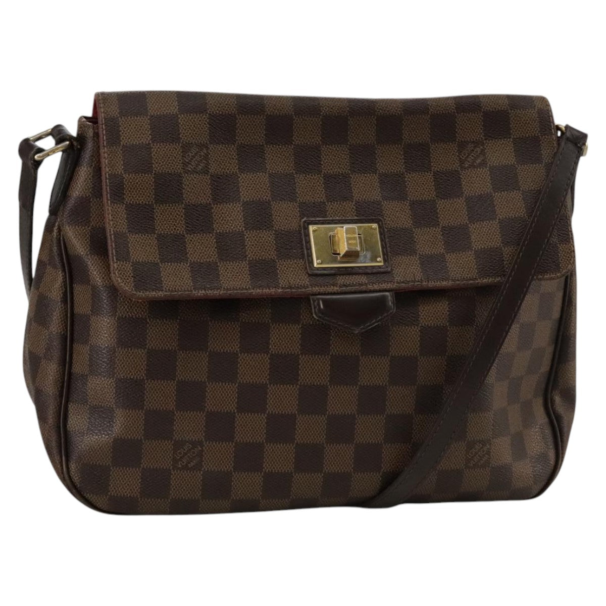 LOUIS VUITTON Damier Ebene Buzaslowsbury Shoulder Bag N41178 LV Auth 99190