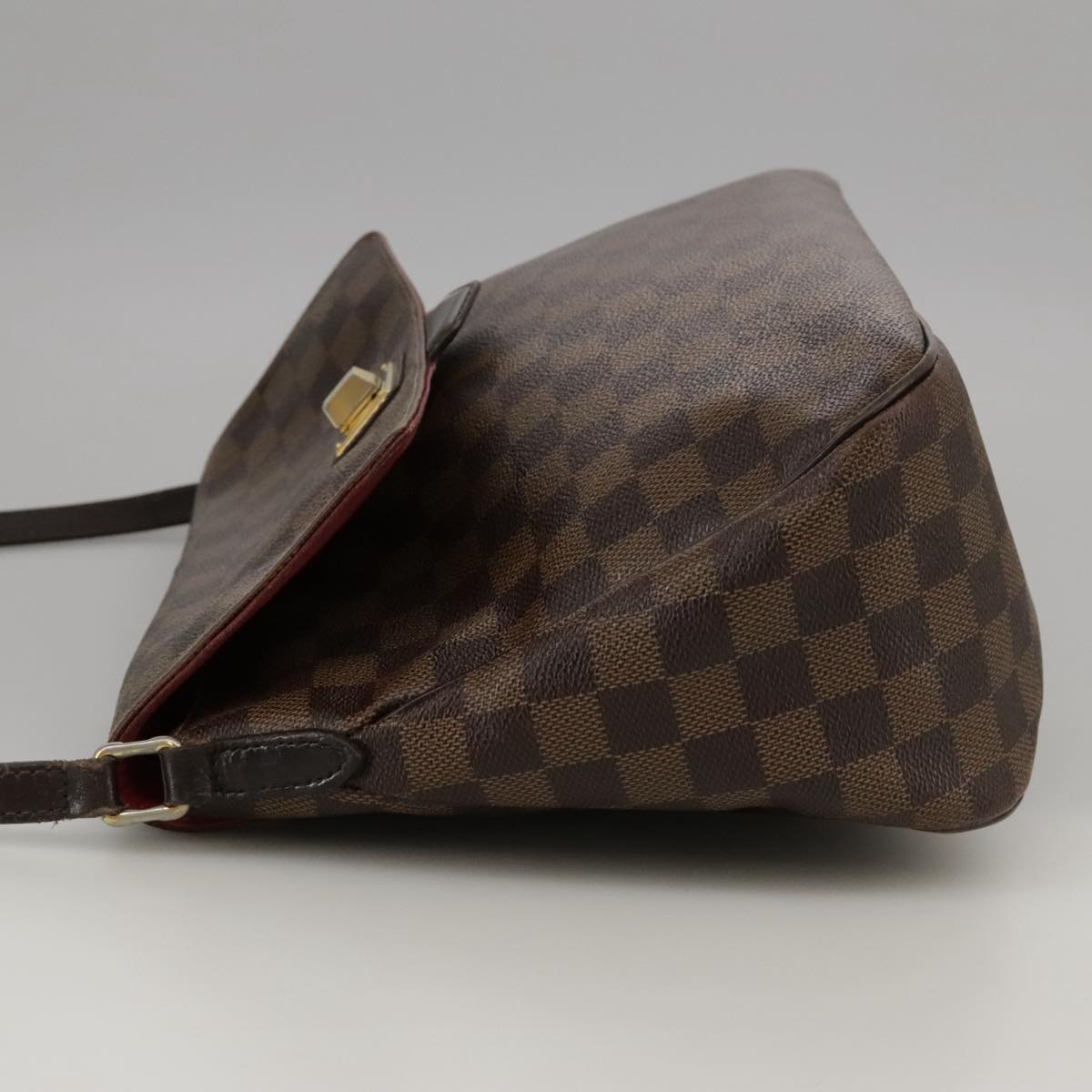 LOUIS VUITTON Damier Ebene Buzaslowsbury Shoulder Bag N41178 LV Auth 99190