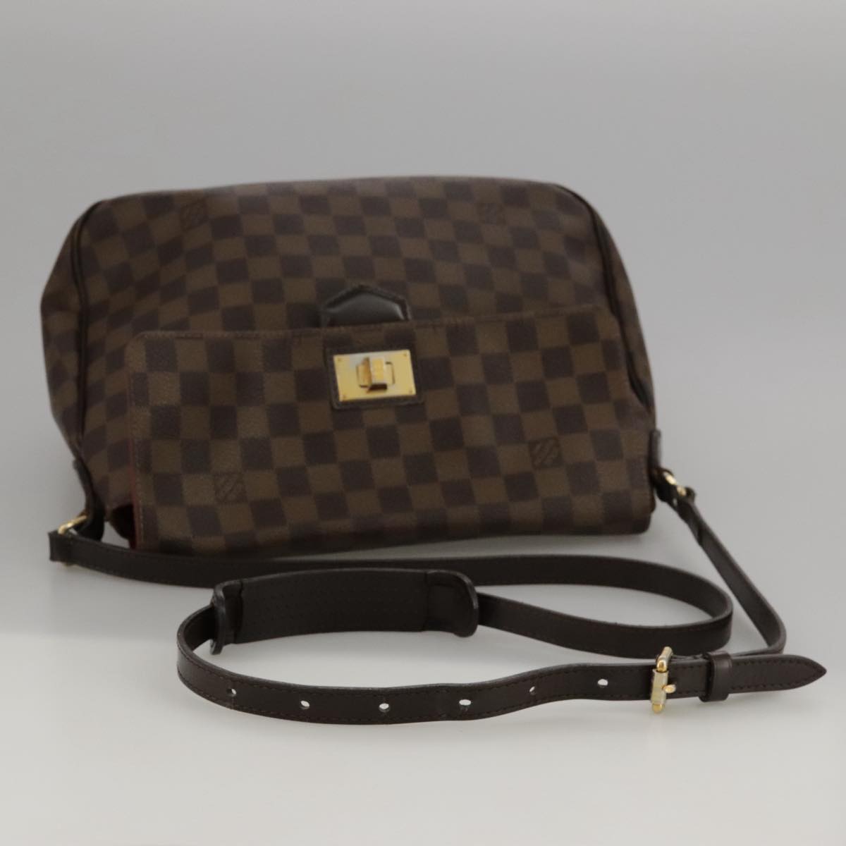 LOUIS VUITTON Damier Ebene Buzaslowsbury Shoulder Bag N41178 LV Auth 99190