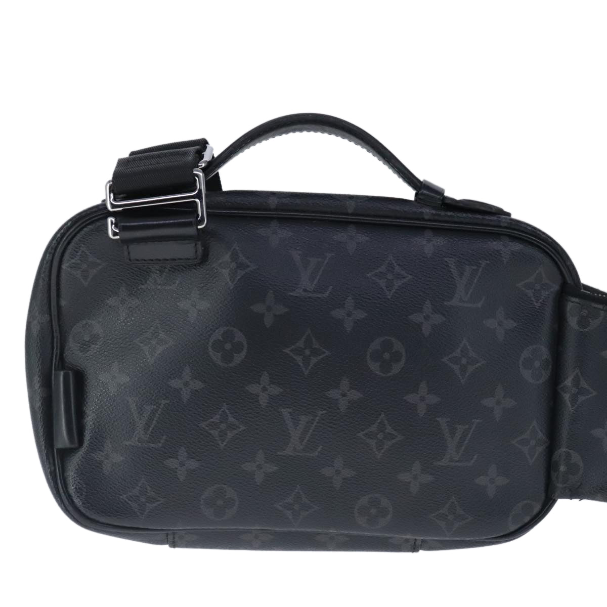 LOUIS VUITTON Monogram Eclipse Bum Bag Shoulder Bag M42906 LV Auth 99192