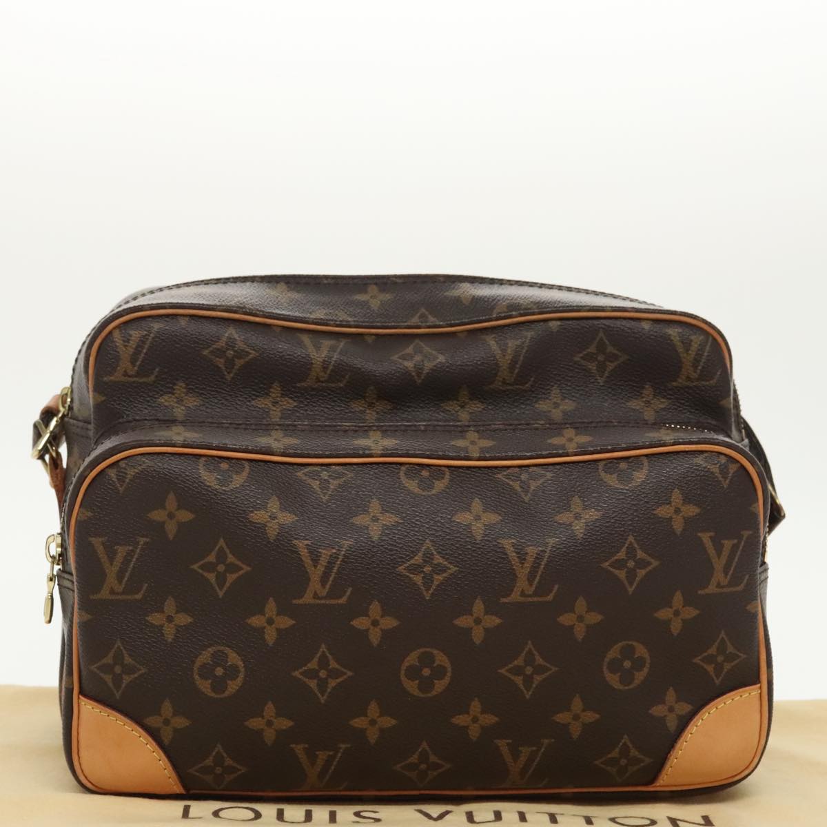 LOUIS VUITTON Monogram Nile Shoulder Bag M45244 LV Auth 99253