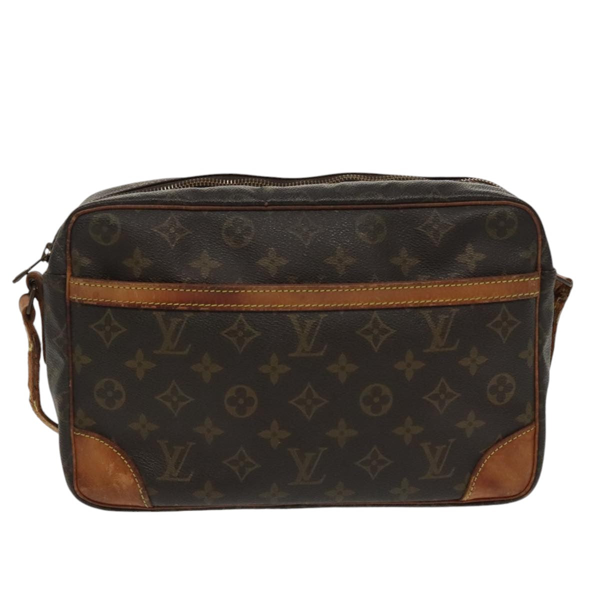 LOUIS VUITTON Monogram Trocadero 30 Shoulder Bag M51272 LV Auth 99271