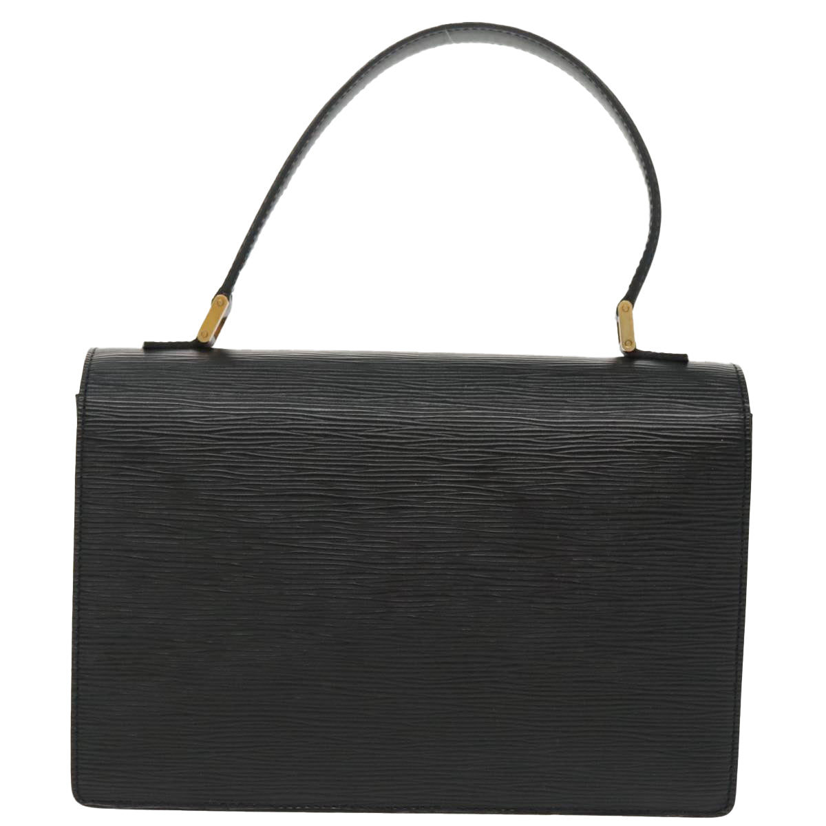 LOUIS VUITTON Epi Concorde Hand Bag Black M52132 LV Auth 99274