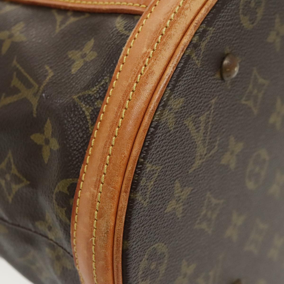 LOUIS VUITTON Monogram Bucket GM Shoulder Bag Vintage M42236 LV Auth 99297