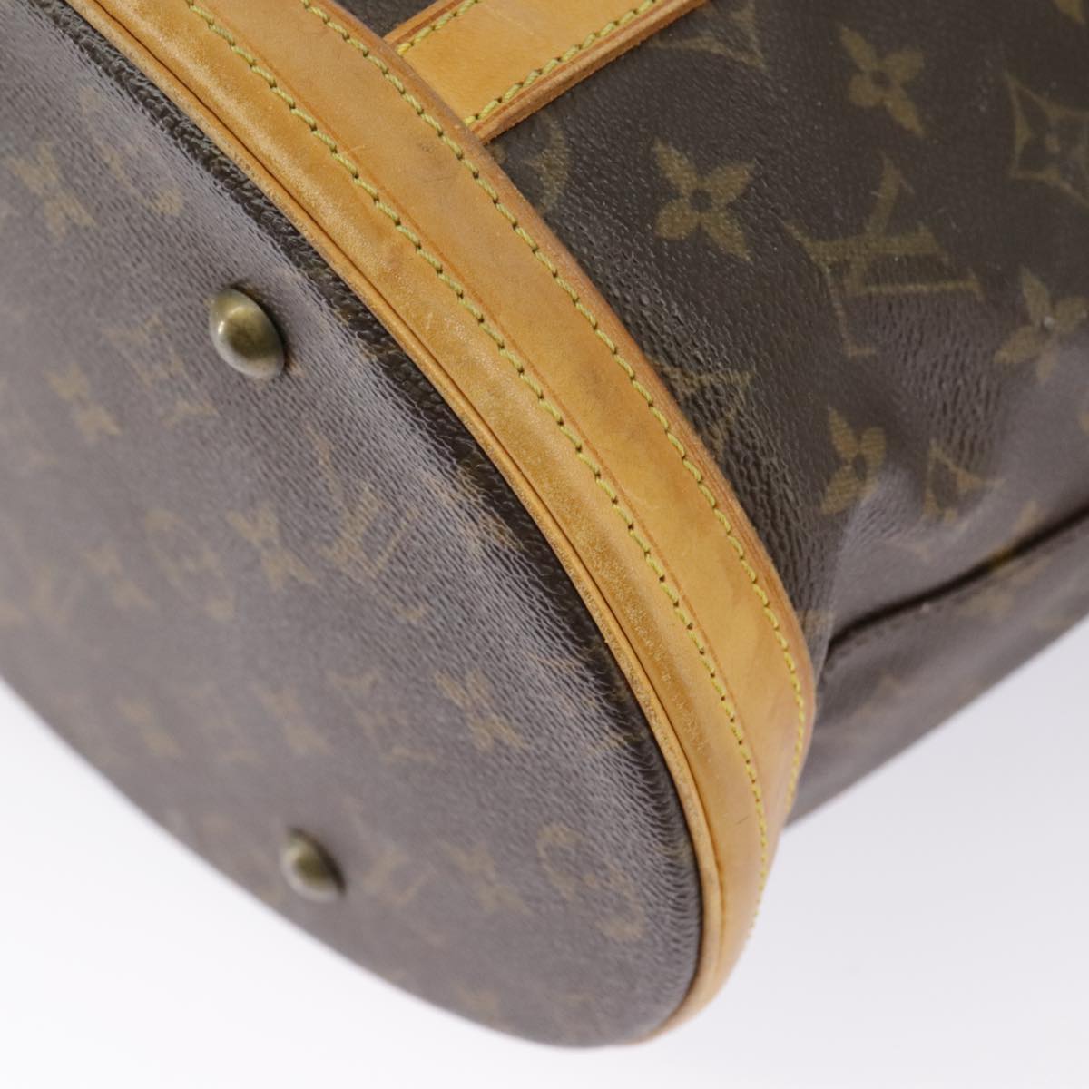 LOUIS VUITTON Monogram Bucket GM Shoulder Bag M42236 LV Auth 99298