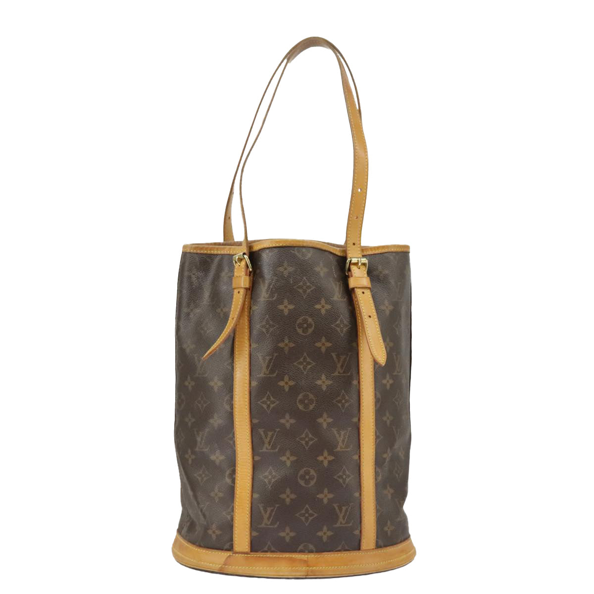 LOUIS VUITTON Monogram Bucket GM Shoulder Bag M42236 LV Auth 99298