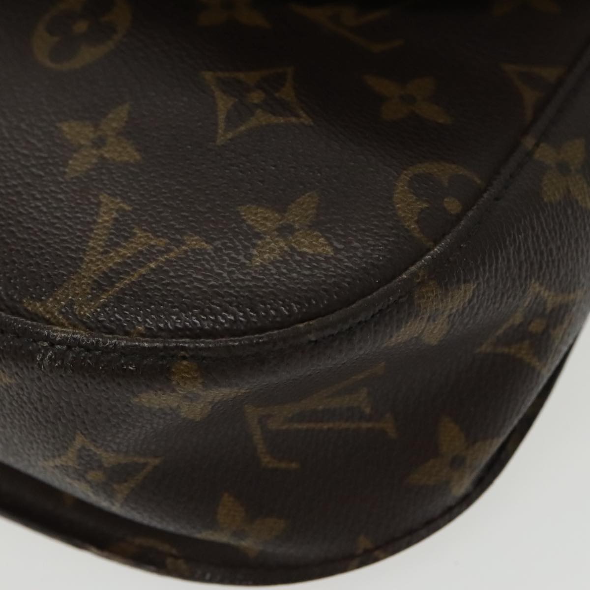 LOUIS VUITTON Monogram Saint Cloud GM Shoulder Bag M51242 LV Auth 99368