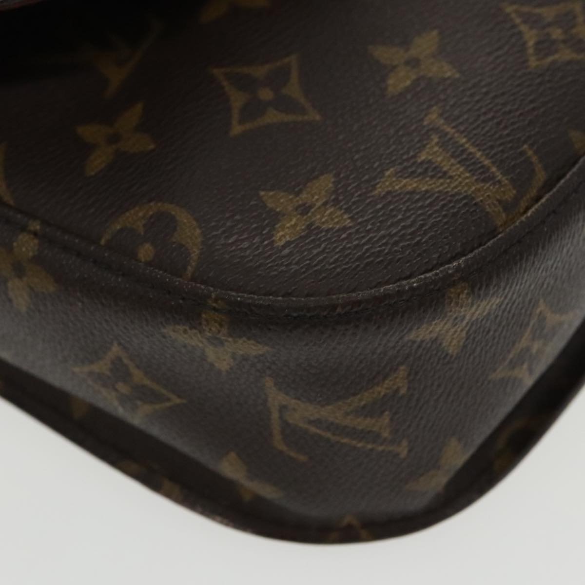 LOUIS VUITTON Monogram Saint Cloud GM Shoulder Bag M51242 LV Auth 99368