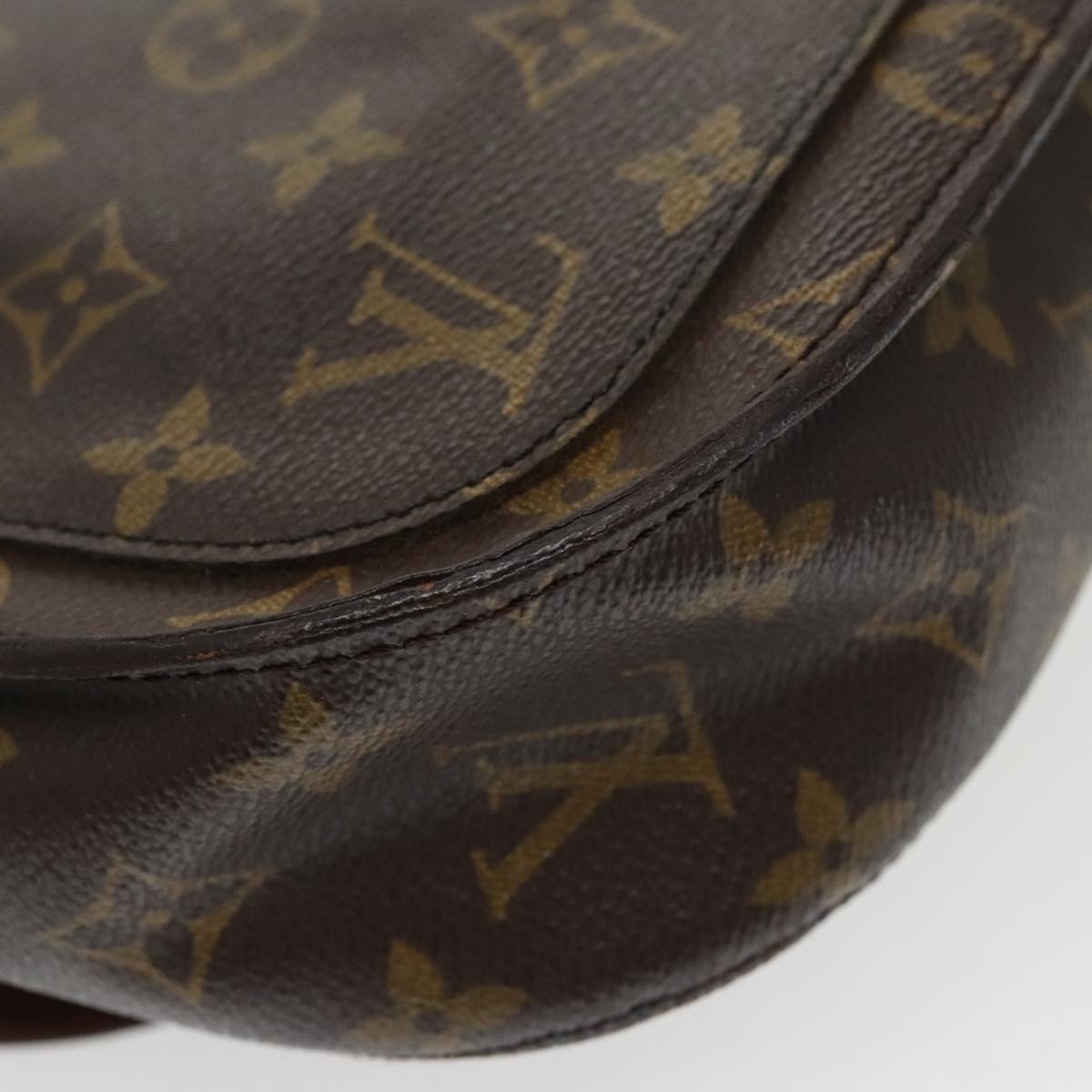 LOUIS VUITTON Monogram Saint Cloud GM Shoulder Bag M51242 LV Auth 99368