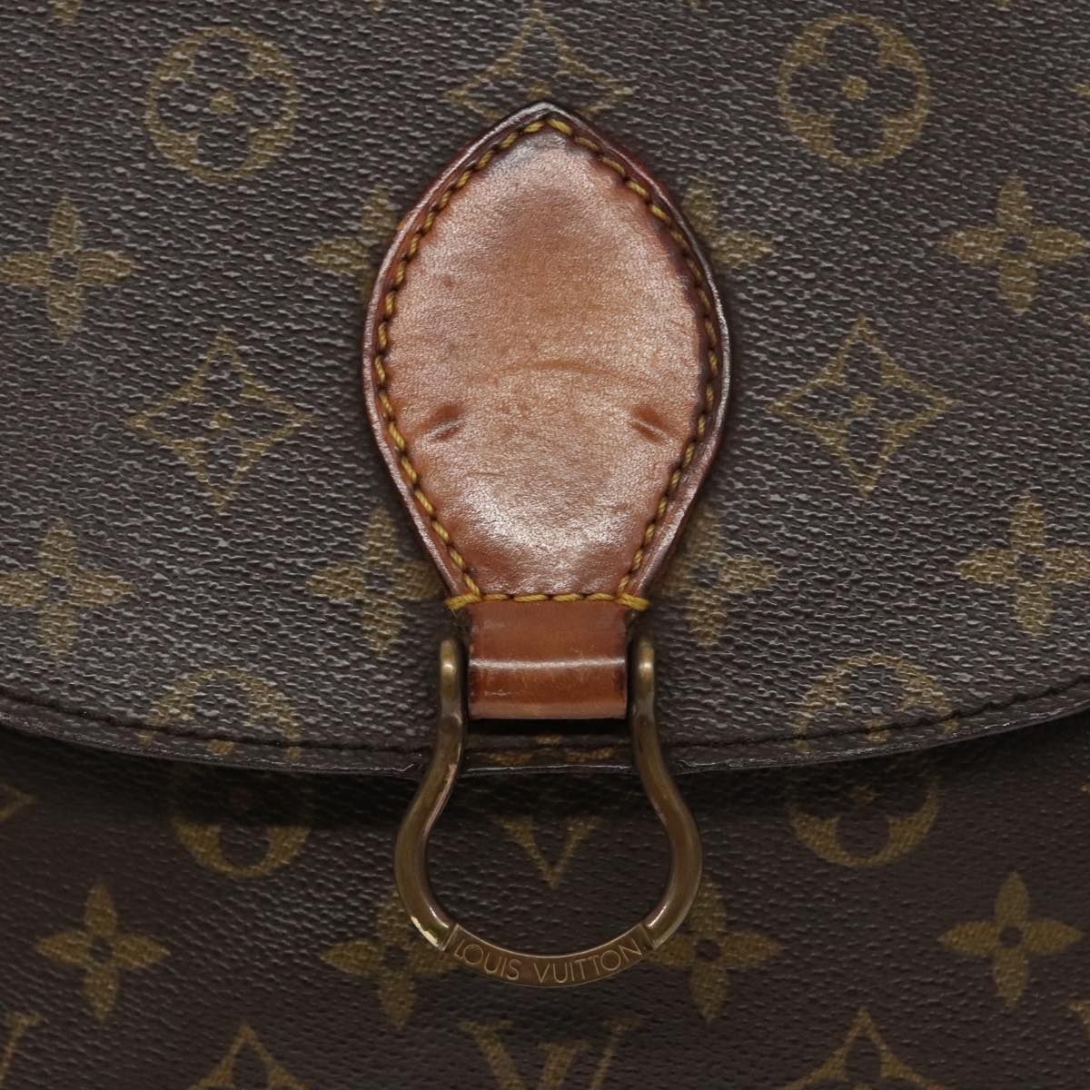 LOUIS VUITTON Monogram Saint Cloud GM Shoulder Bag M51242 LV Auth 99368