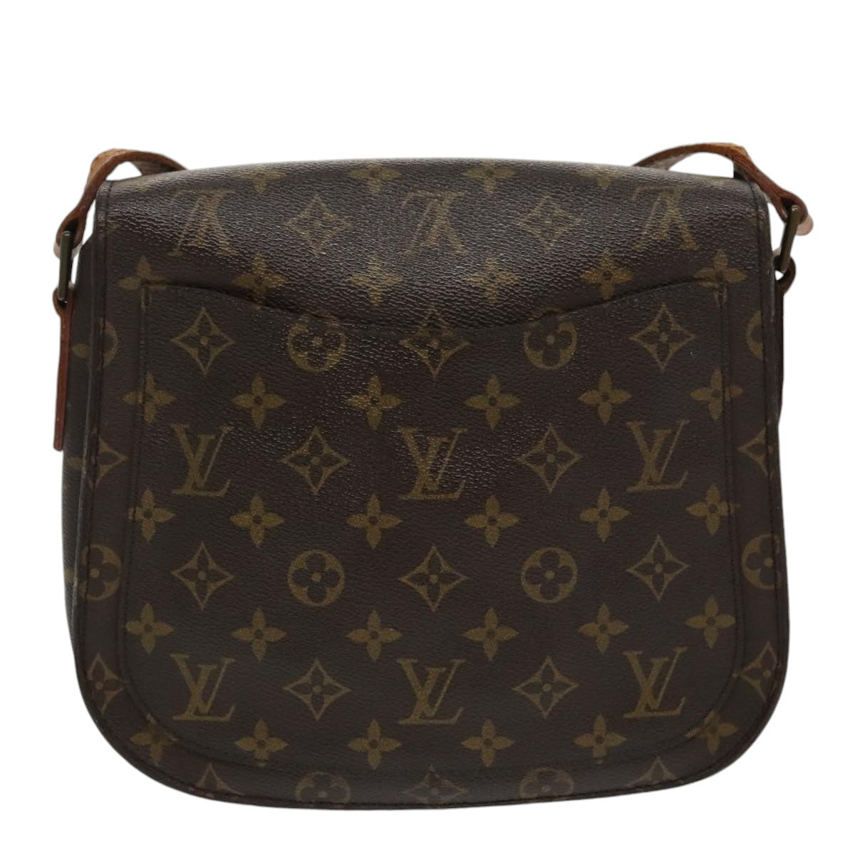 LOUIS VUITTON Monogram Saint Cloud GM Shoulder Bag M51242 LV Auth 99368