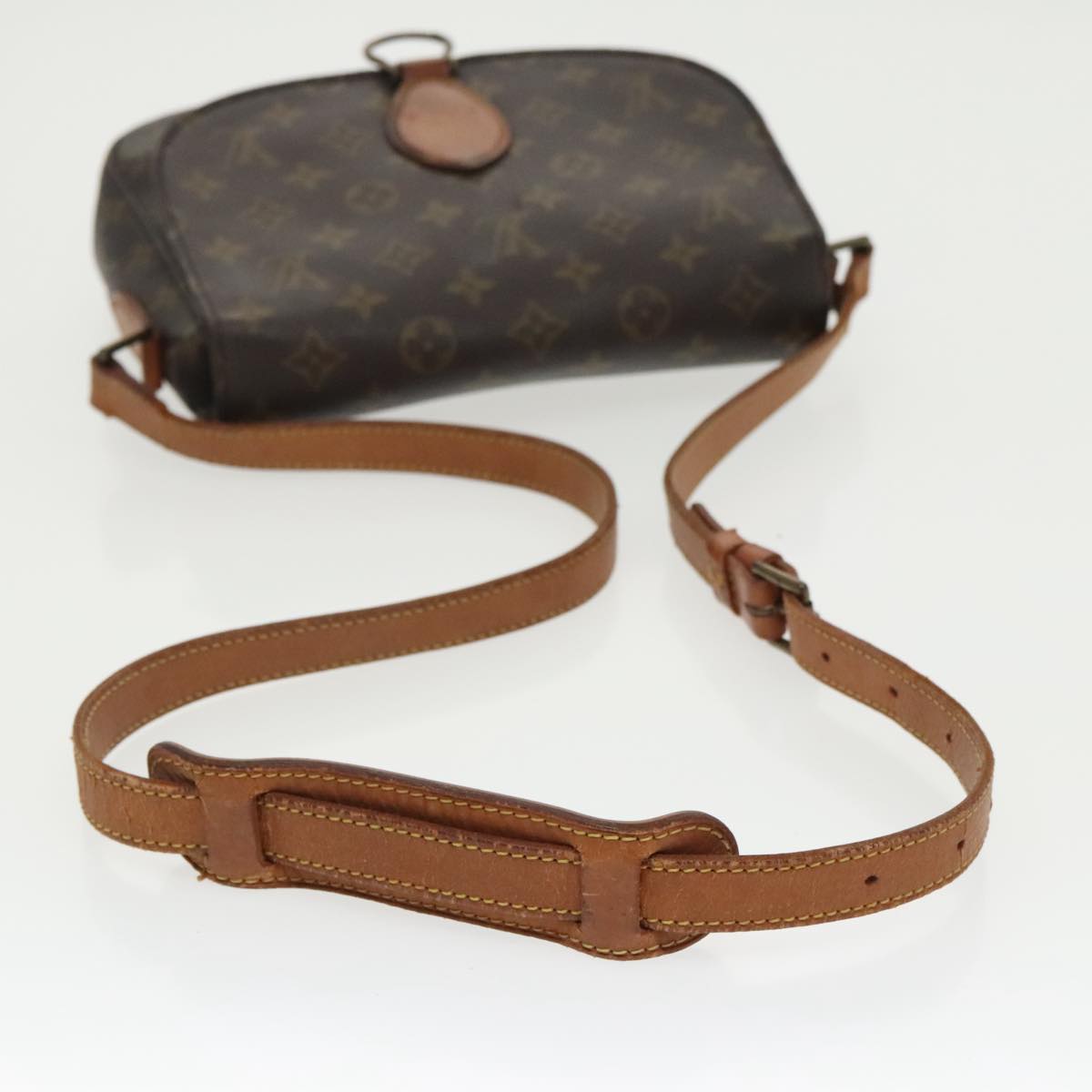 LOUIS VUITTON Monogram Saint Cloud GM Shoulder Bag M51242 LV Auth 99368