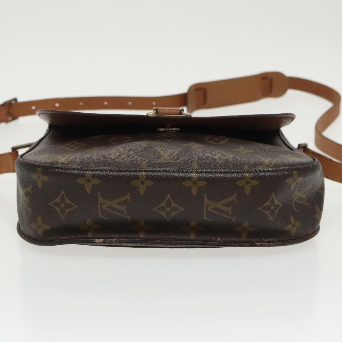 LOUIS VUITTON Monogram Saint Cloud GM Shoulder Bag M51242 LV Auth 99368