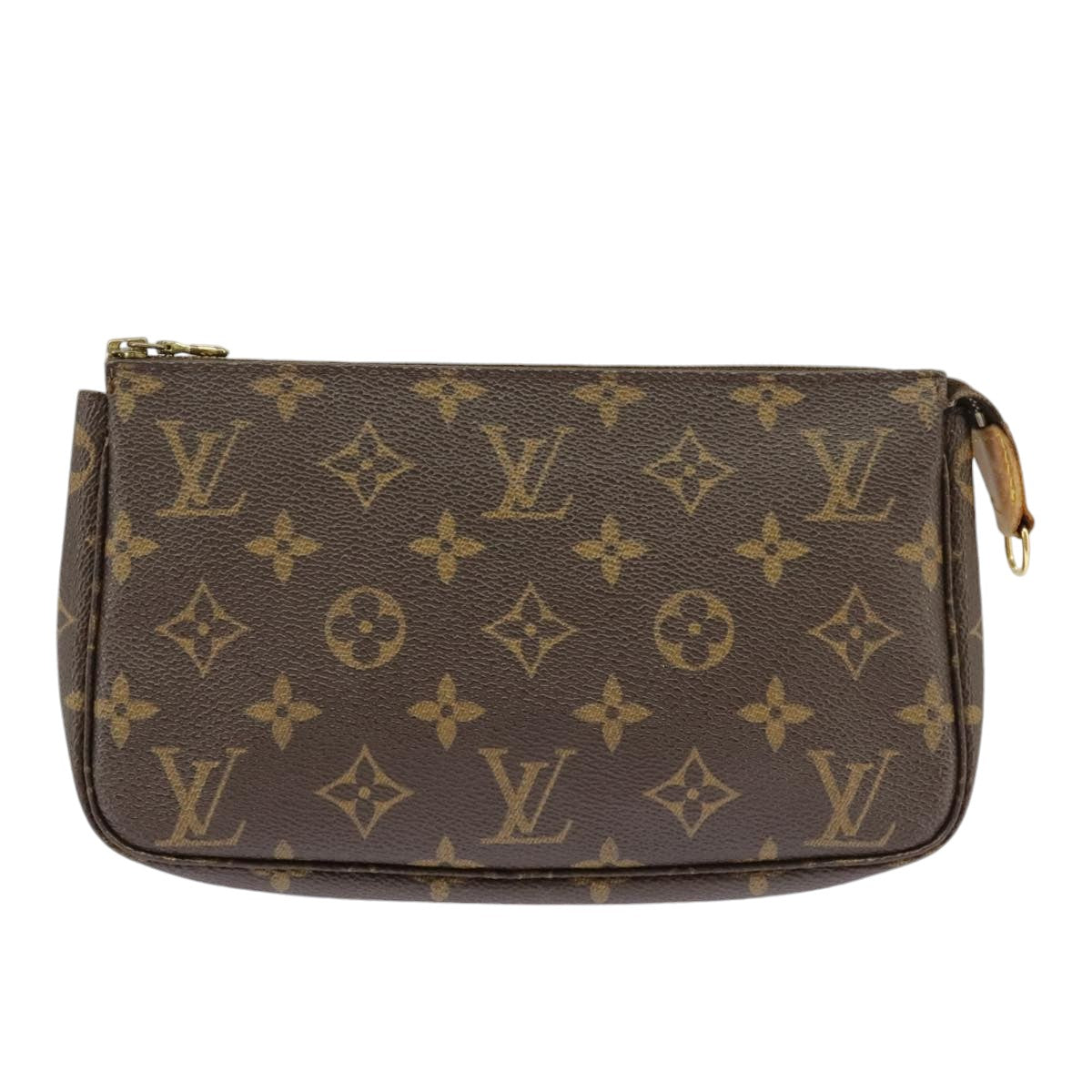 LOUIS VUITTON Monogram Pochette Accessoires Pouch M51980 LV Auth 99401