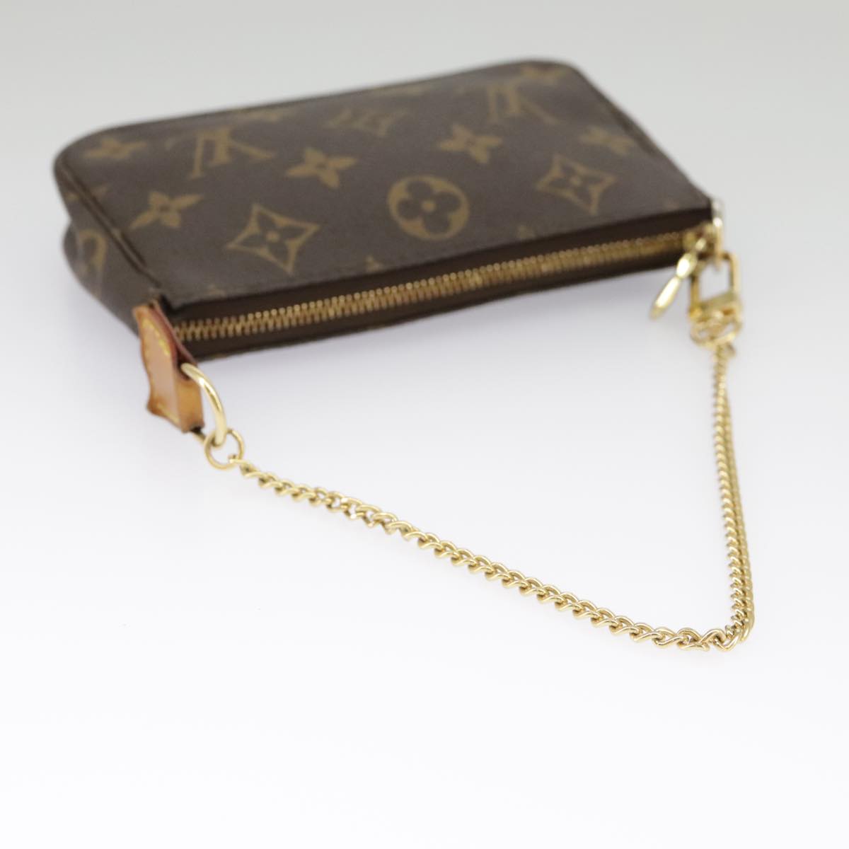 LOUIS VUITTON Monogram Mini Pochette Accessoires Pouch M58009 LV Auth 99402