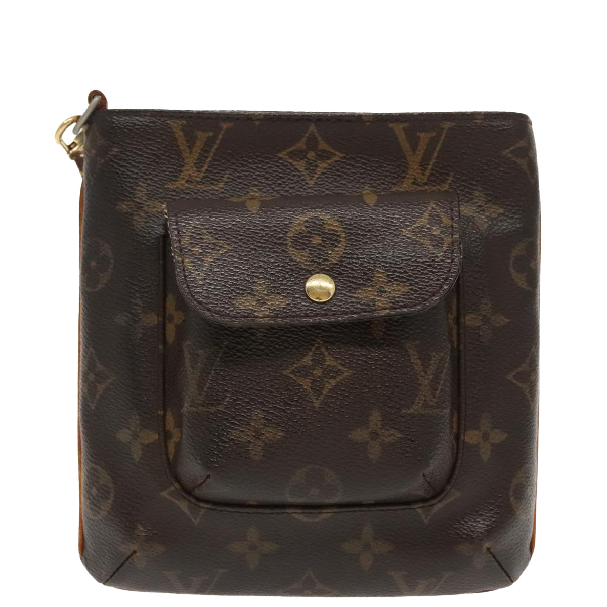 LOUIS VUITTON Monogram Partition Pouch M51901 LV Auth 99403