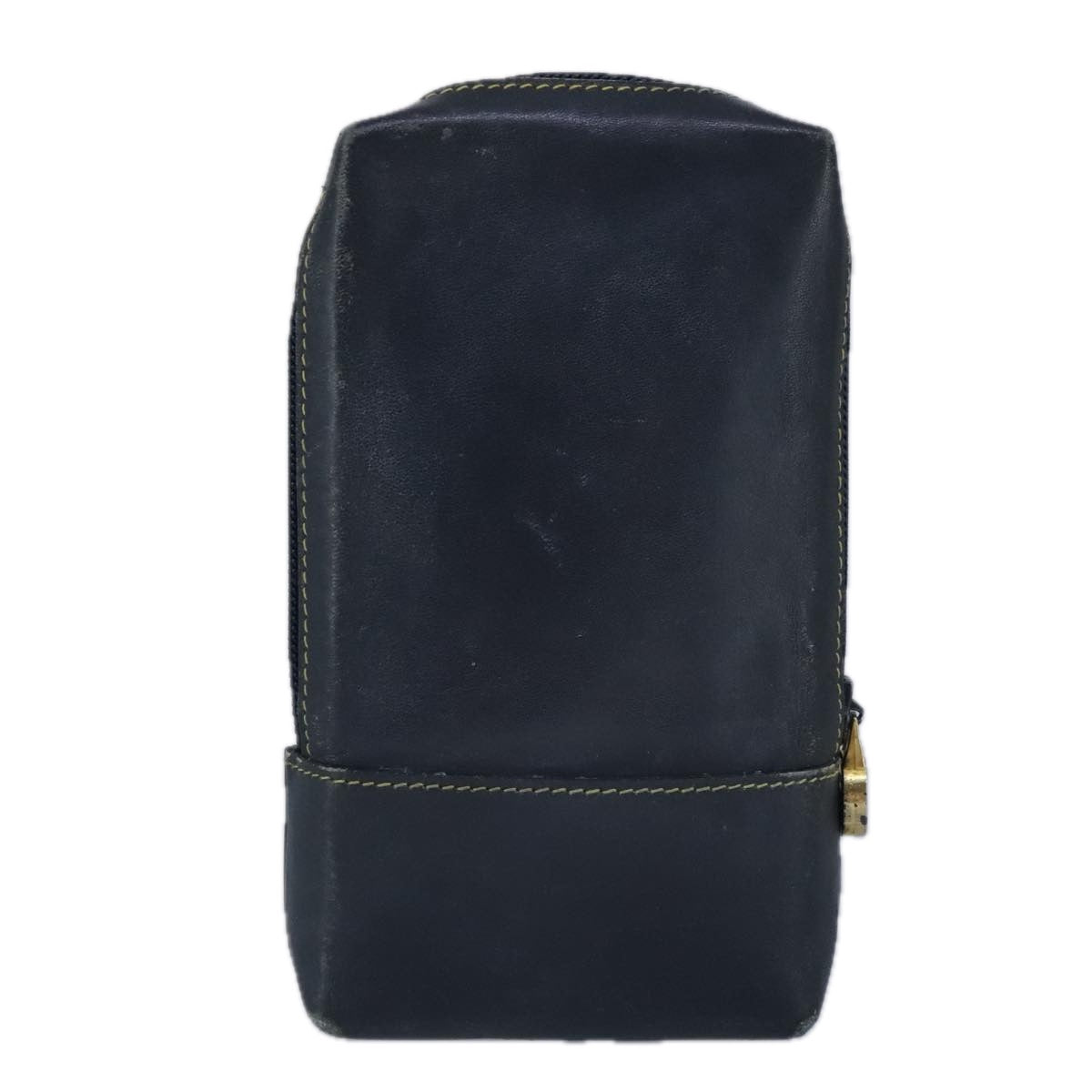 LOEWE Pouch Leather Navy Auth 99519