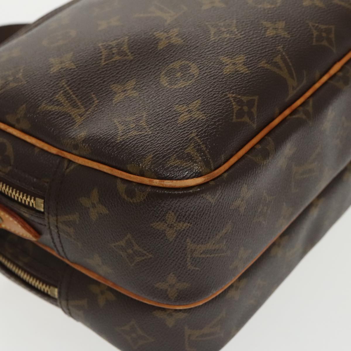 LOUIS VUITTON Monogram Reporter PM Shoulder Bag M45254 LV Auth 99604