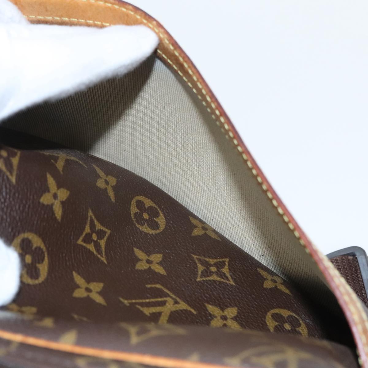 LOUIS VUITTON Monogram Reporter PM Shoulder Bag M45254 LV Auth 99604