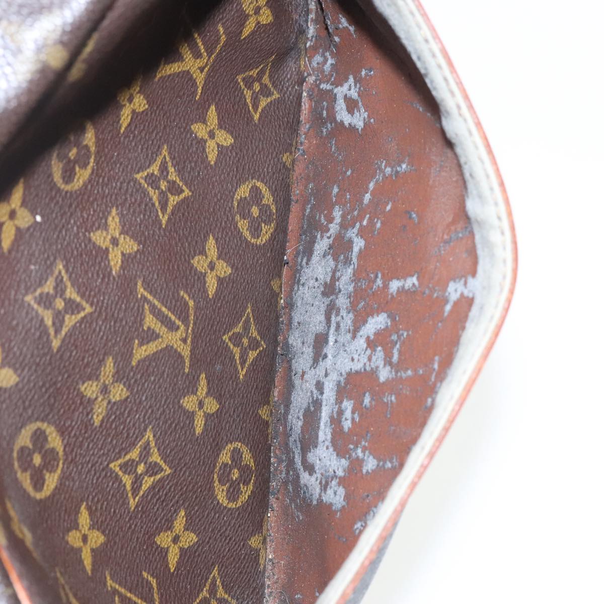 LOUIS VUITTON Monogram Compiegne 28 Clutch Bag M51845 LV Auth 99606