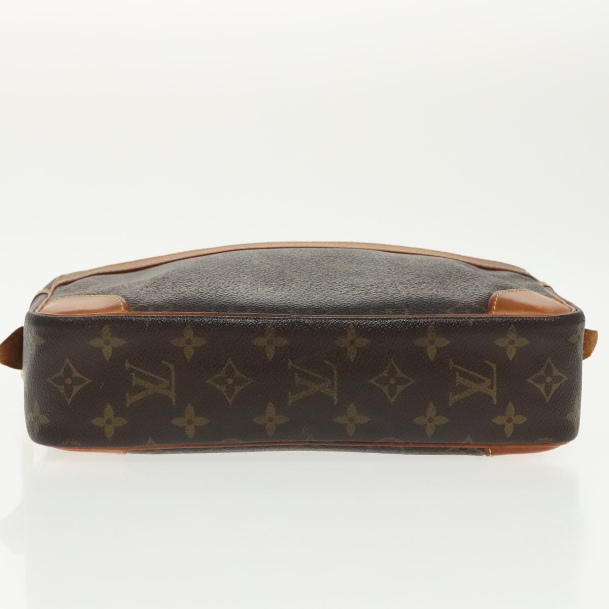 LOUIS VUITTON Monogram Compiegne 28 Clutch Bag M51845 LV Auth 99606