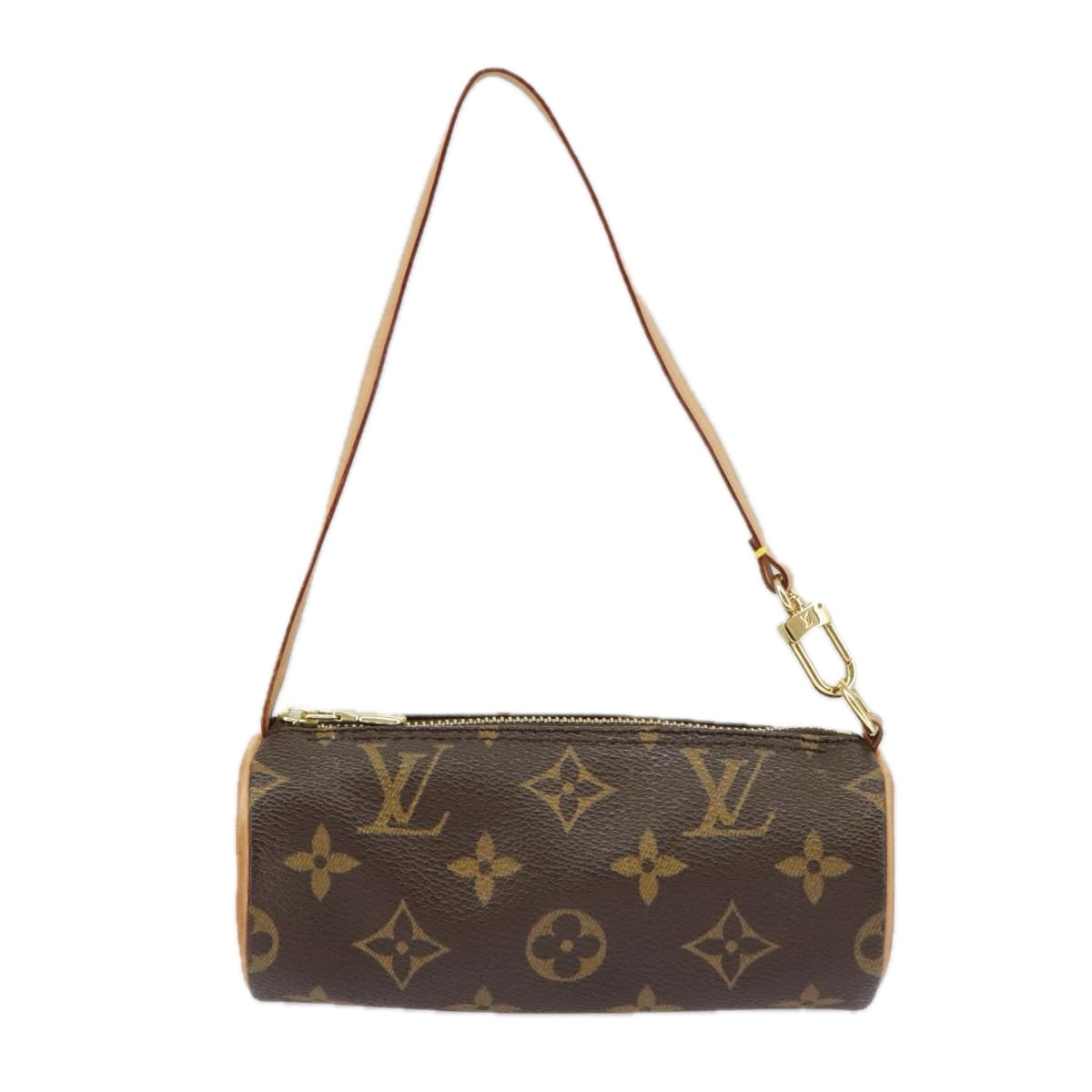 LOUIS VUITTON Monogram Papillon Pouch LV Auth 99629