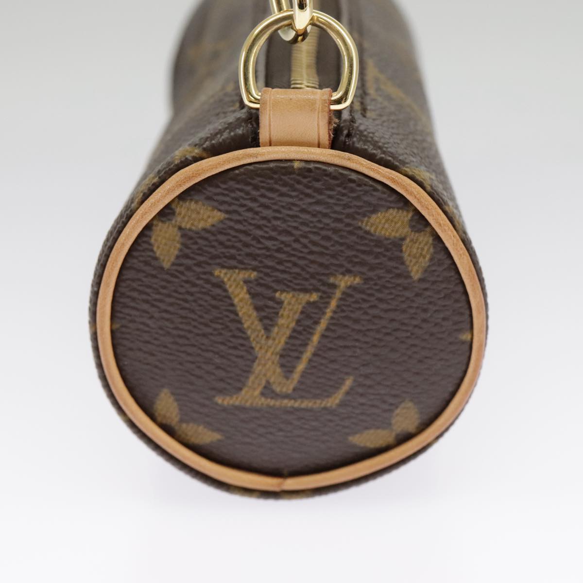 LOUIS VUITTON Monogram Papillon Pouch LV Auth 99629