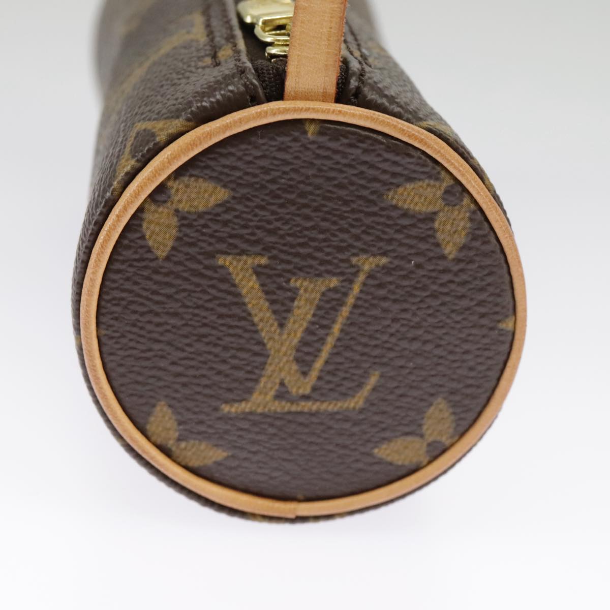 LOUIS VUITTON Monogram Papillon Pouch LV Auth 99629