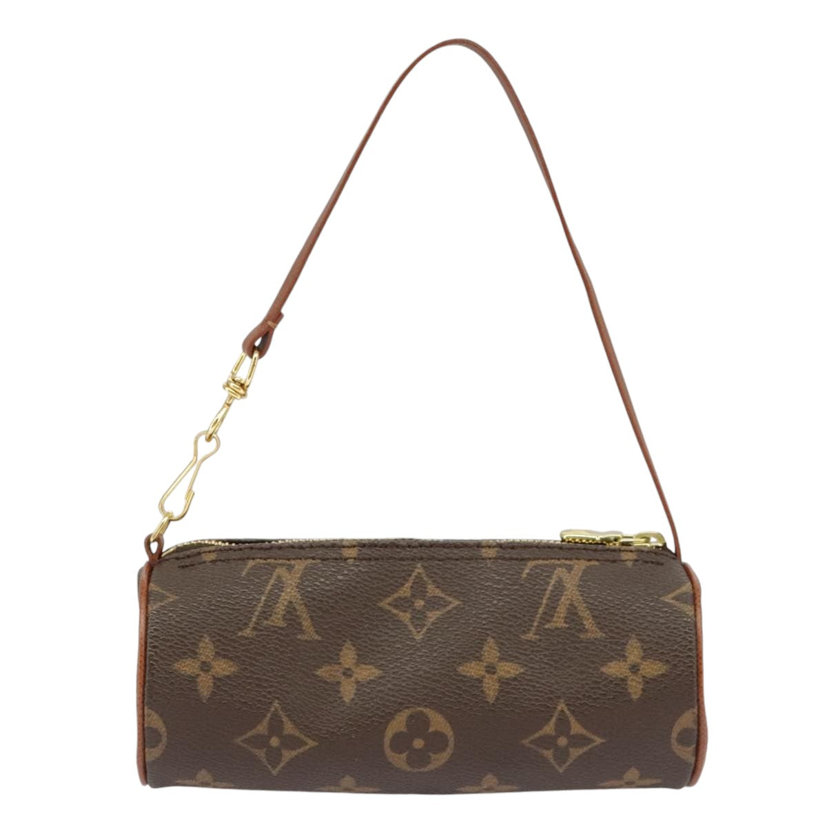 LOUIS VUITTON Monogram Papillon Pouch LV Auth 99630