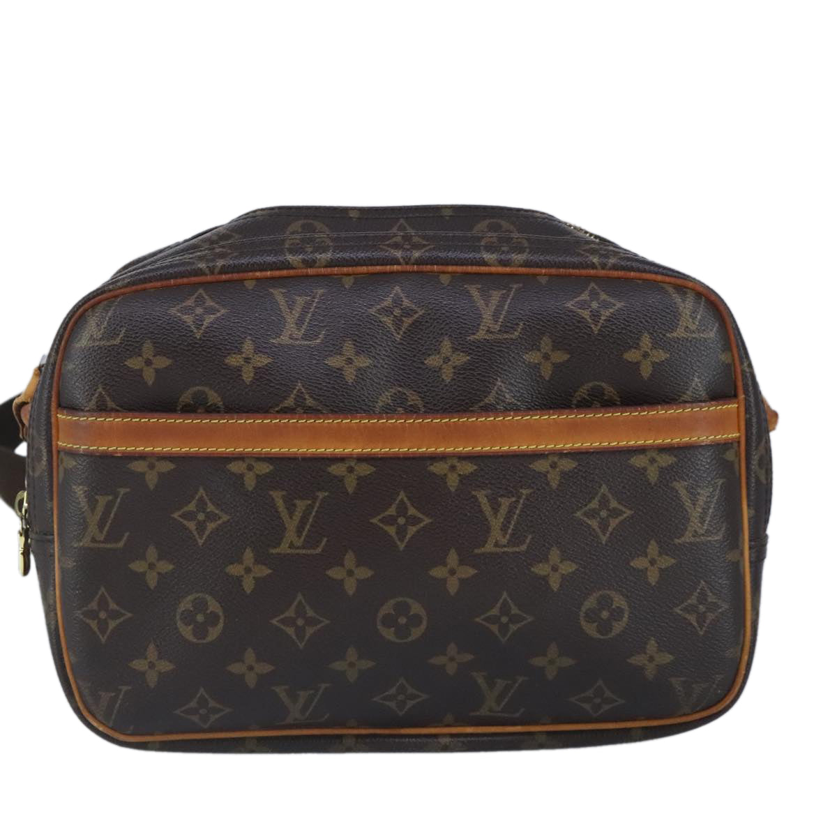 LOUIS VUITTON Monogram Reporter PM Shoulder Bag M45254 LV Auth 99714