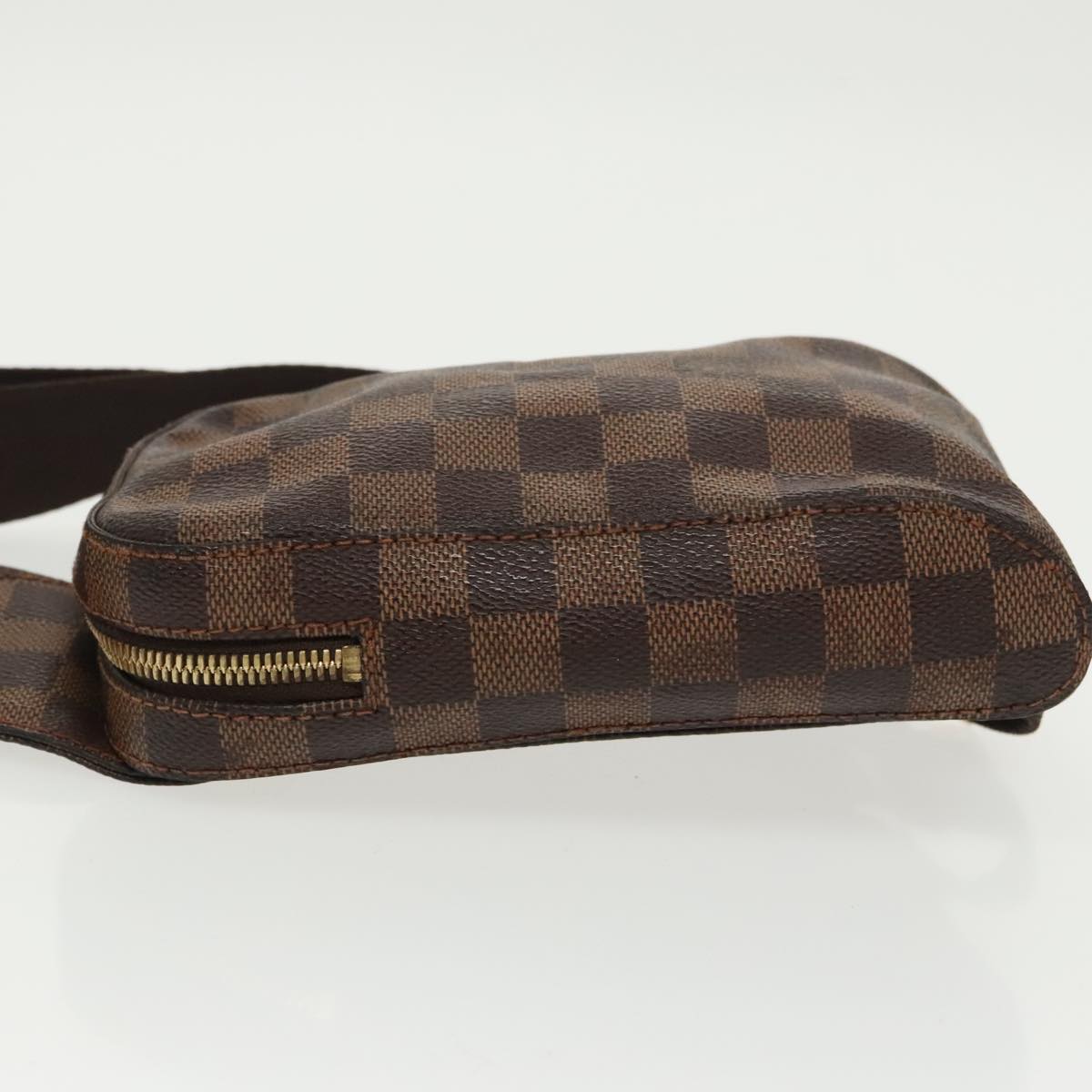 LOUIS VUITTON Damier Ebene Geronimos Shoulder Bag N51994 LV Auth 99744