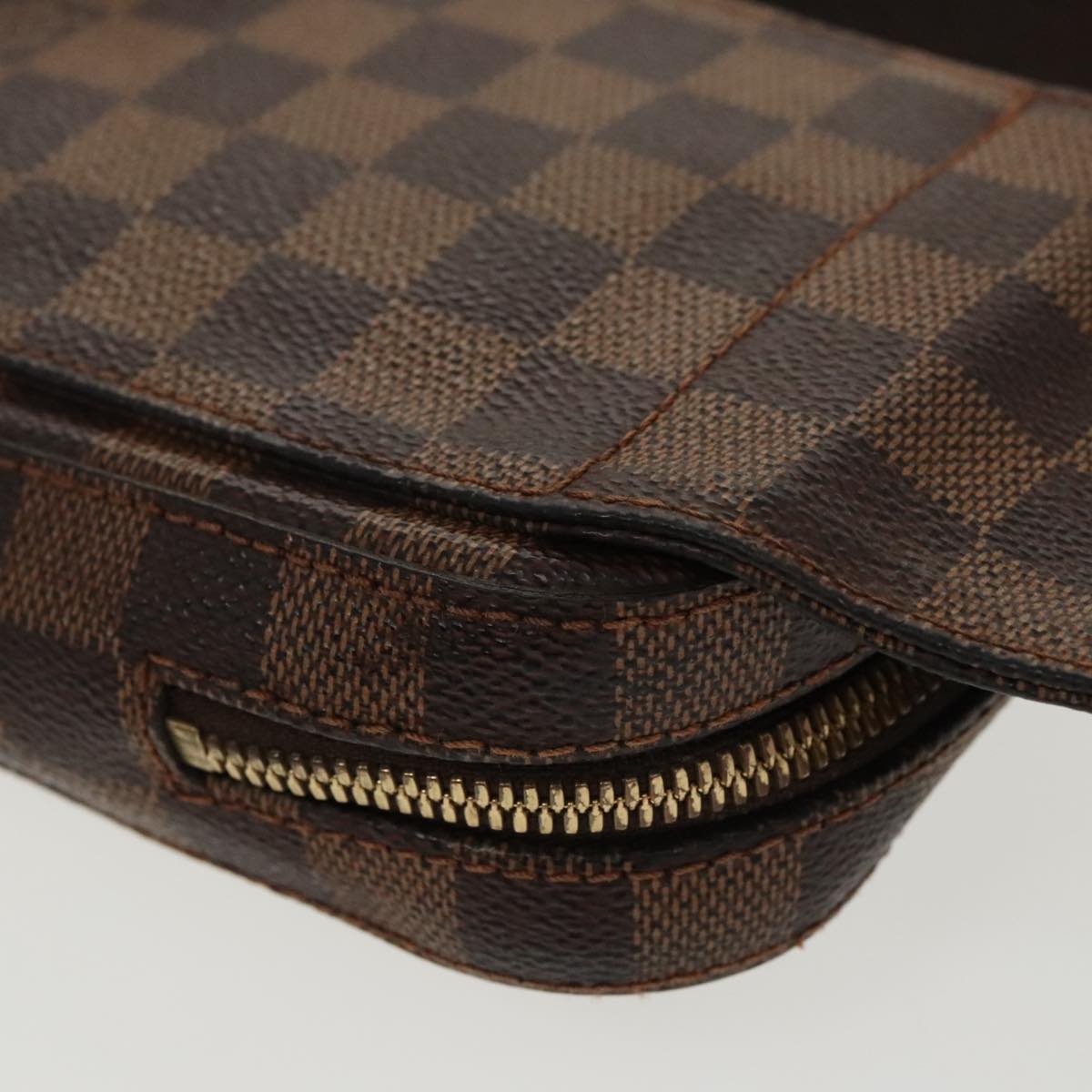 LOUIS VUITTON Damier Ebene Geronimos Shoulder Bag N51994 LV Auth 99744