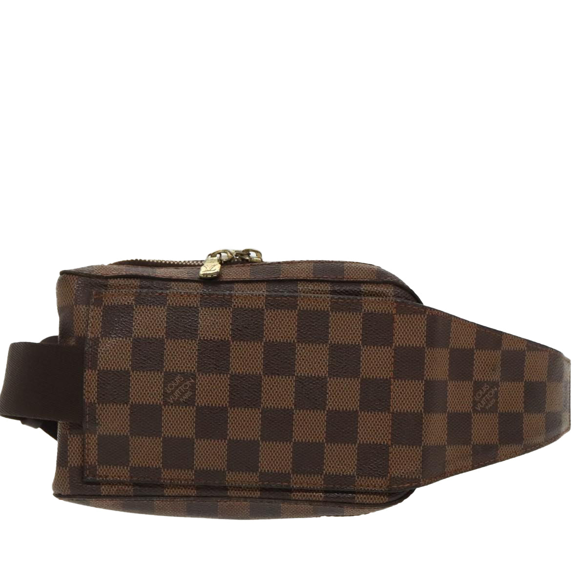 LOUIS VUITTON Damier Ebene Geronimos Shoulder Bag N51994 LV Auth 99744