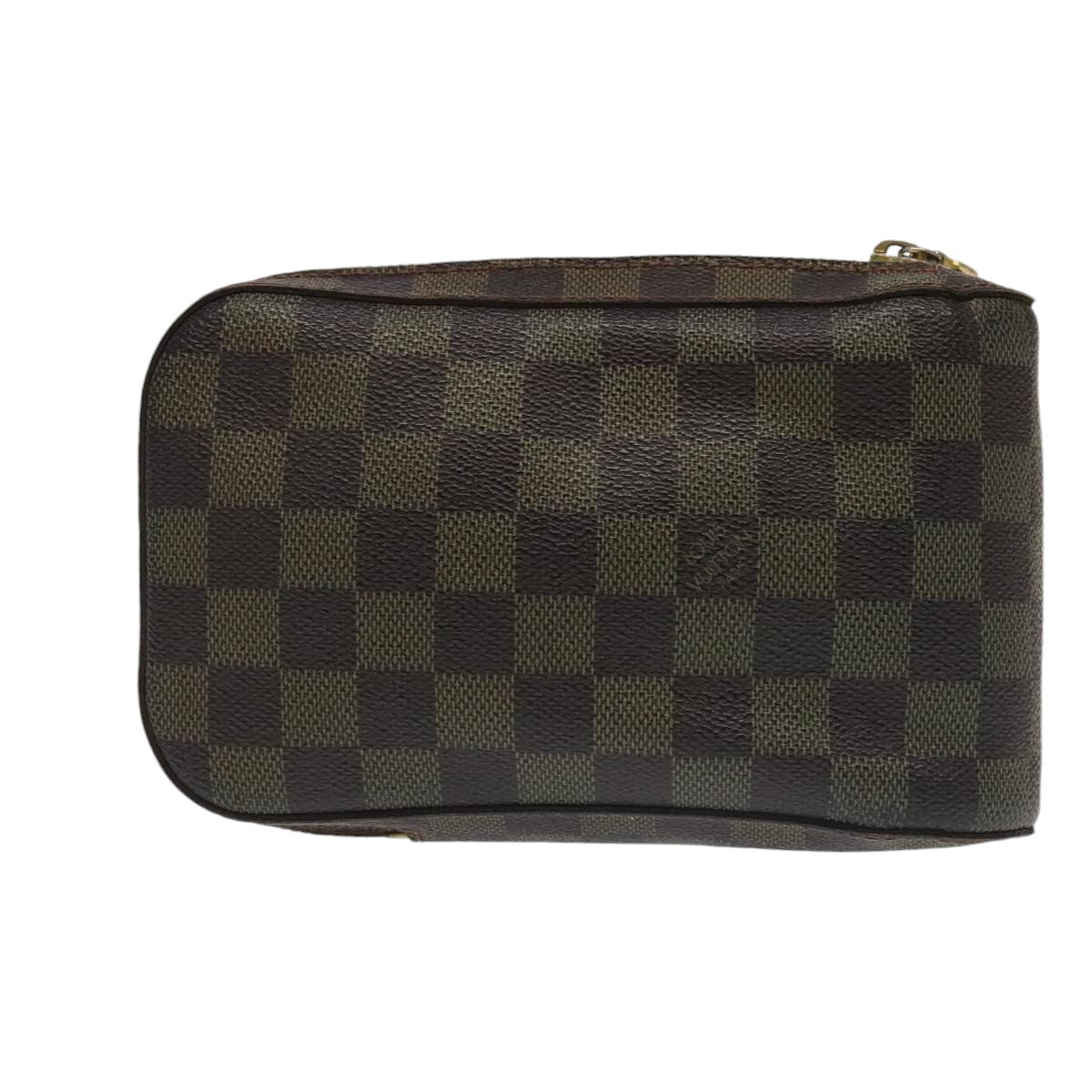 LOUIS VUITTON Damier Ebene Geronimos Shoulder Bag N51994 LV Auth 99749