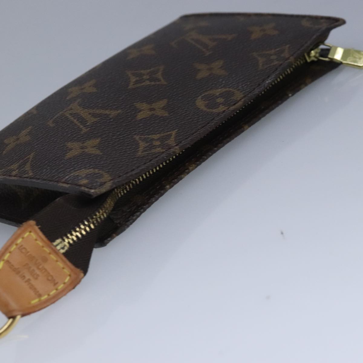 LOUIS VUITTON Monogram Bucket PM Accessory Pouch LV Auth 99773