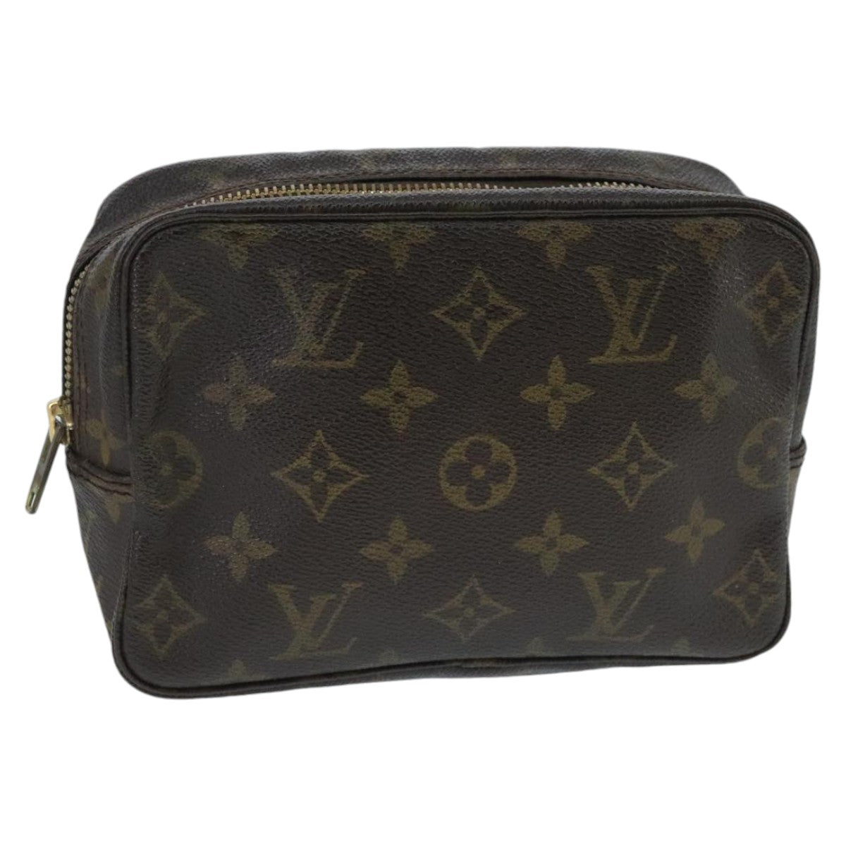 LOUIS VUITTON Monogram Trousse Toilette 18 Pouch M47526 LV Auth 99776