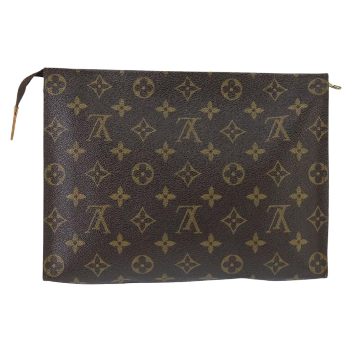 LOUIS VUITTON Monogram Poche Toilette 26 Pouch M47542 LV Auth 99782