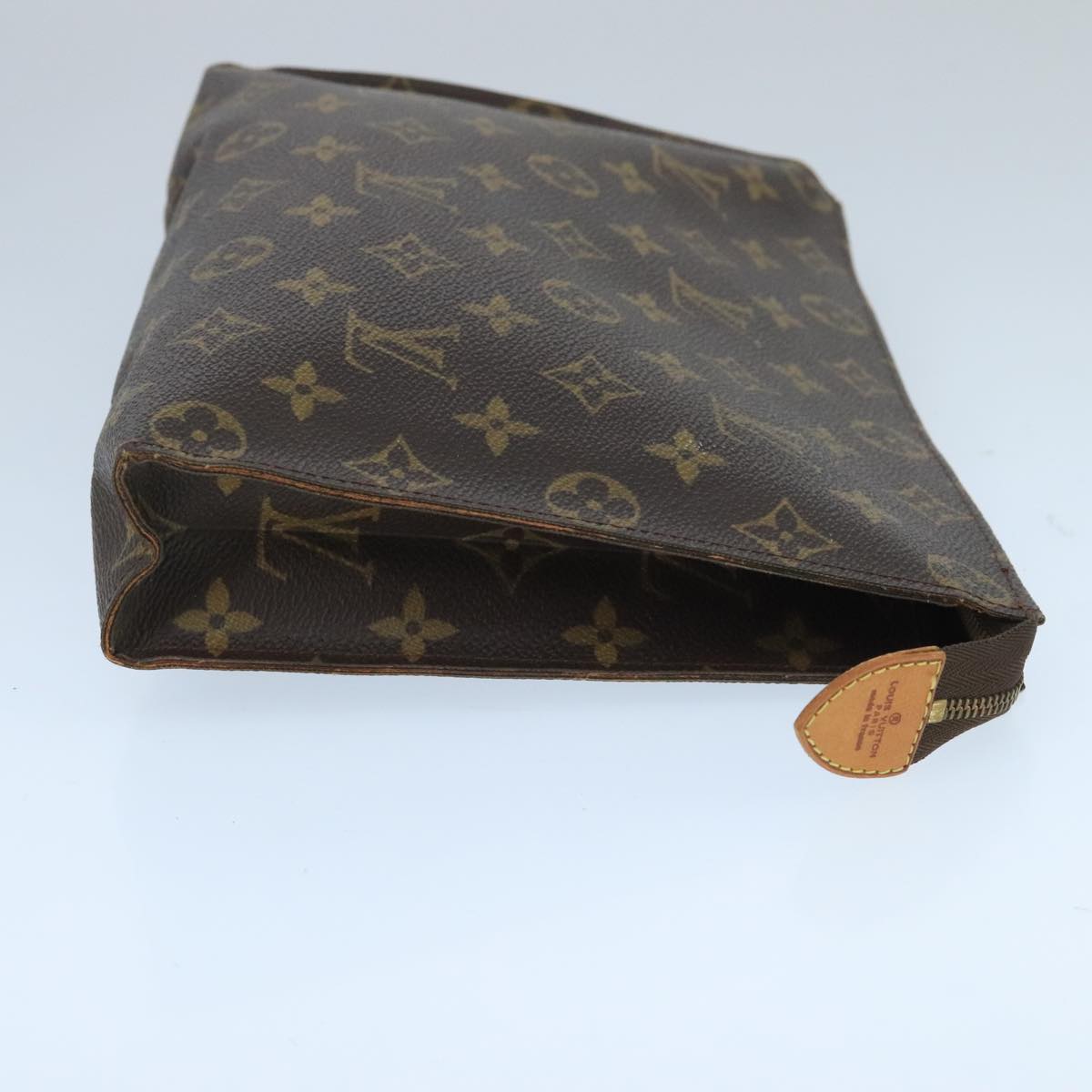 LOUIS VUITTON Monogram Poche Toilette 26 Pouch M47542 LV Auth 99782