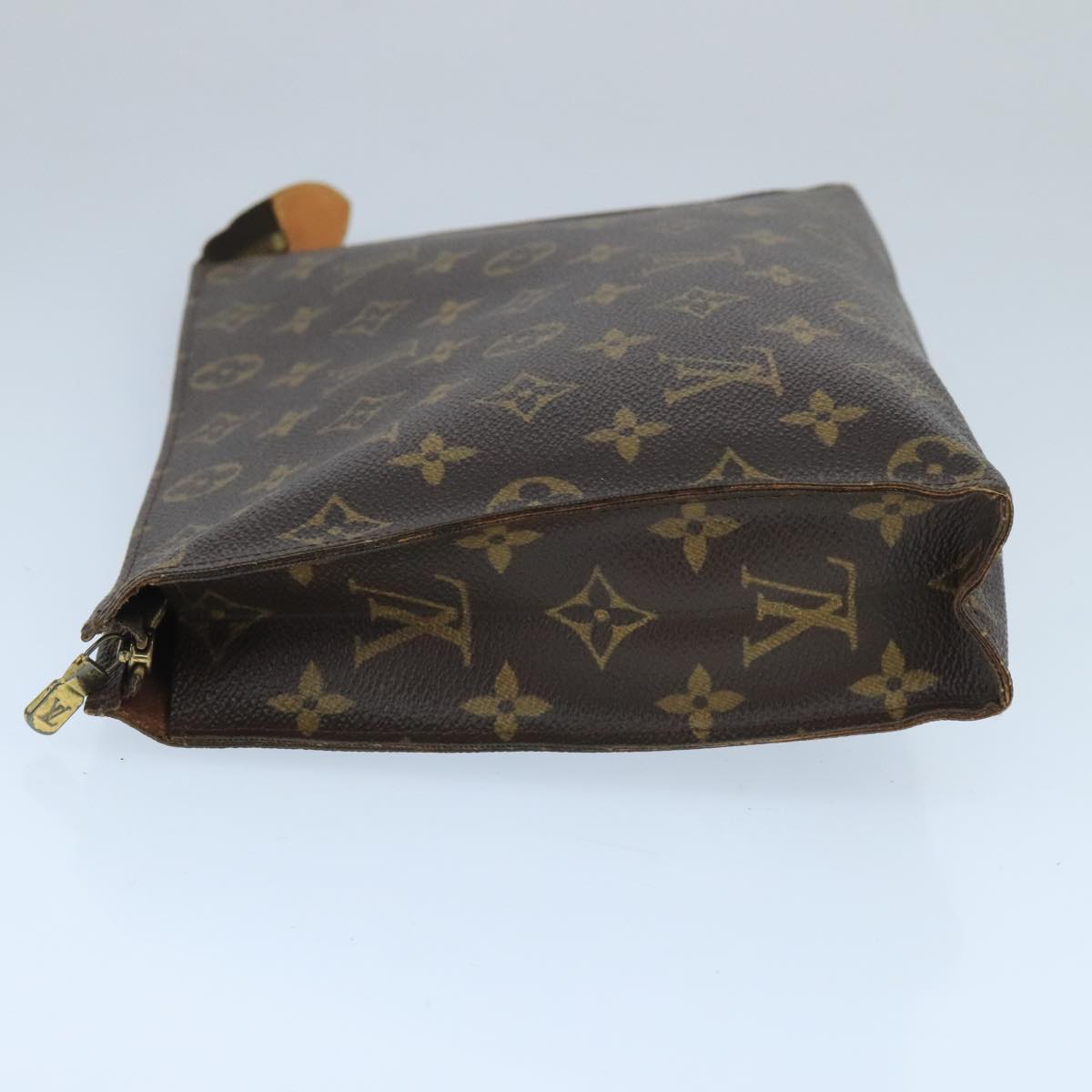 LOUIS VUITTON Monogram Poche Toilette 26 Pouch M47542 LV Auth 99782