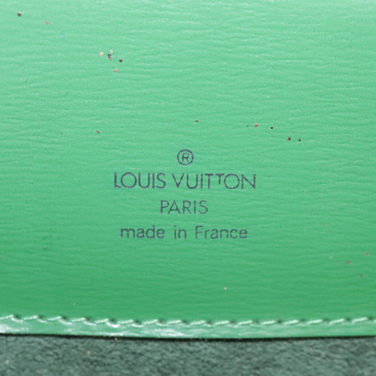 LOUIS VUITTON Epi Cluny Shoulder Bag Green M52254 LV Auth 99806