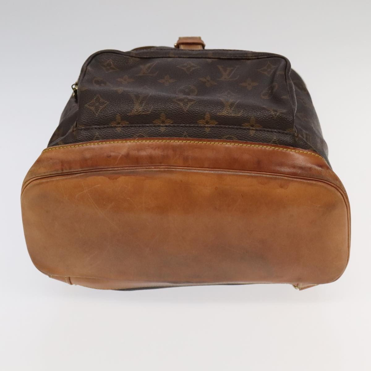 LOUIS VUITTON Monogram Montsouris GM Backpack M51135 LV Auth 99807