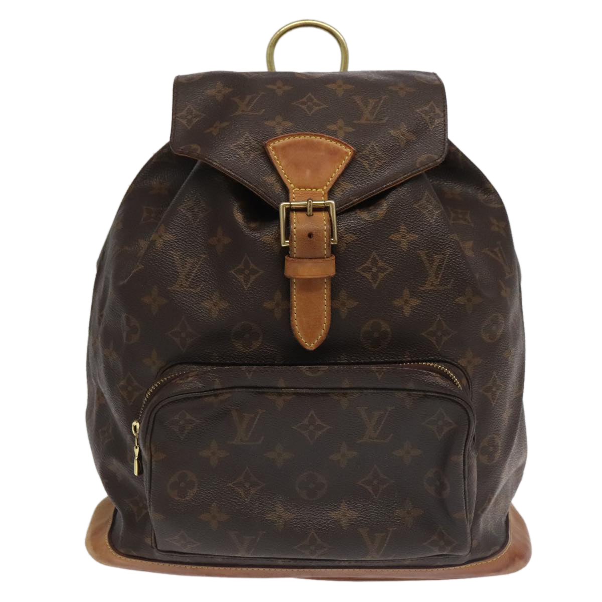 LOUIS VUITTON Monogram Montsouris GM Backpack M51135 LV Auth 99807