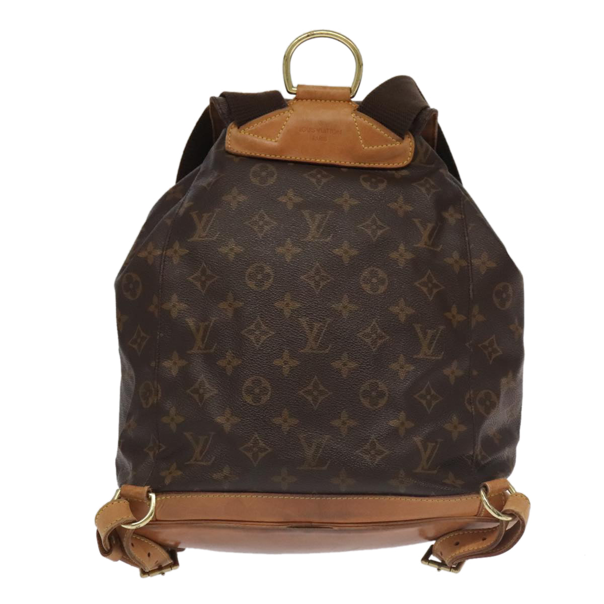 LOUIS VUITTON Monogram Montsouris GM Backpack M51135 LV Auth 99807