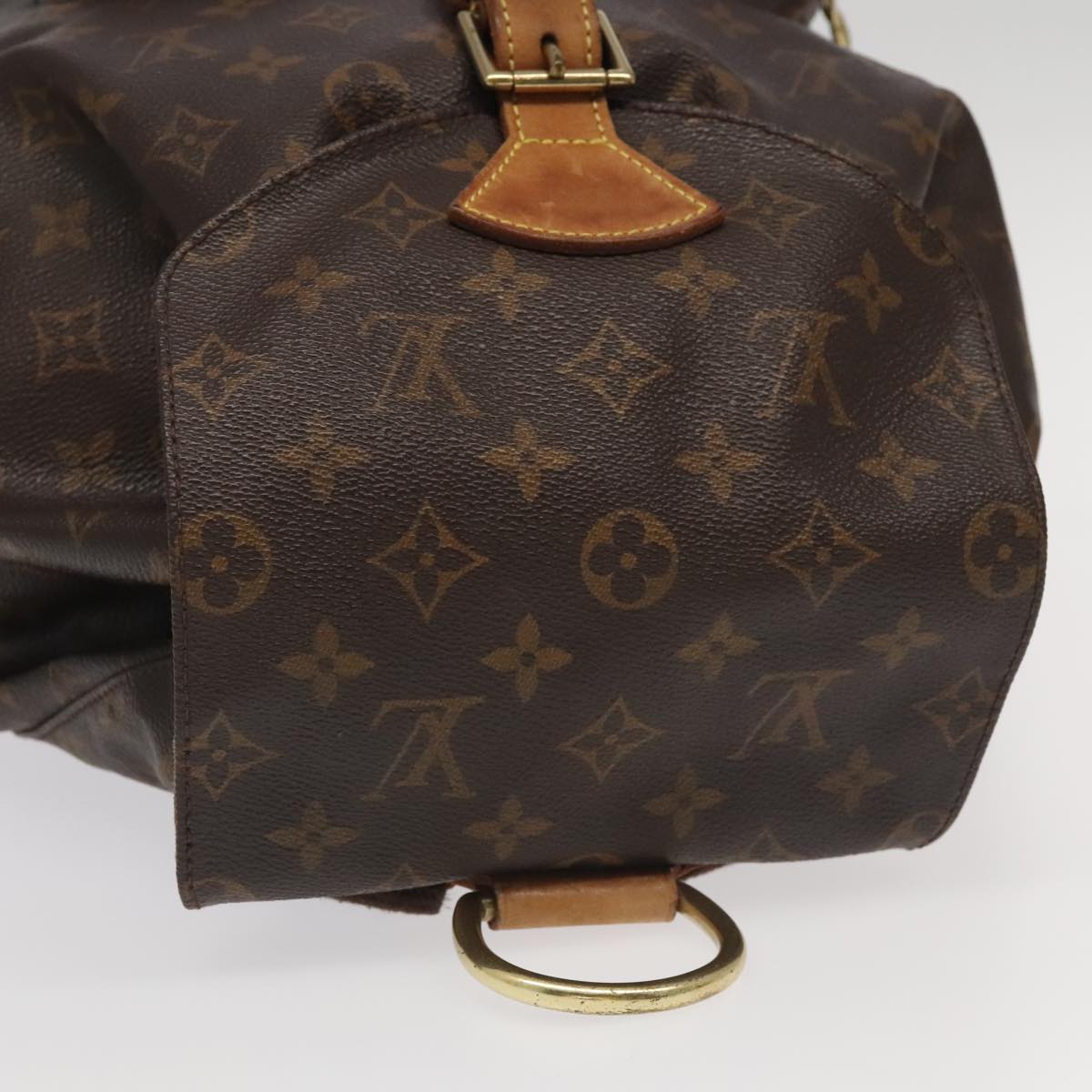 LOUIS VUITTON Monogram Montsouris GM Backpack M51135 LV Auth 99807