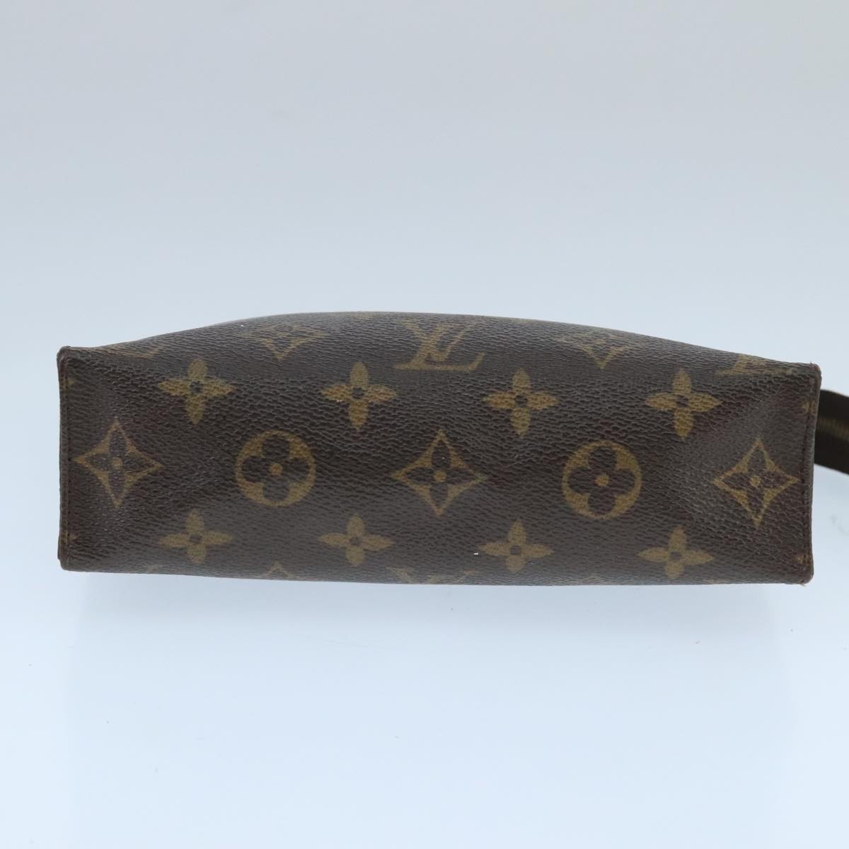 LOUIS VUITTON Monogram Poche Toilette 19 Pouch M47544 LV Auth 99818